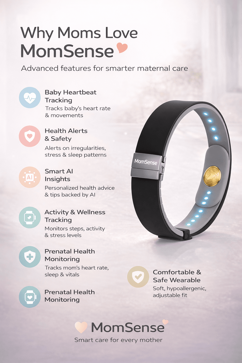 MomSense Smart Bands
